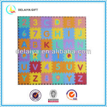 esteira colorida das letras de EVA / brinquedo para crianças ou bebê